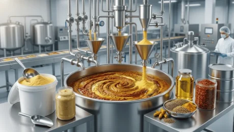 Flavor Layering Using Hing in Commercial Food Formulation