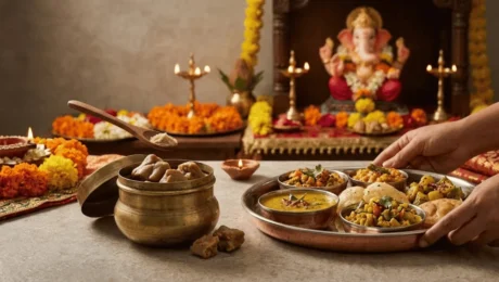 Hing for Ganesh Chaturthi traditional festive food preparation Hing for Ganesh Chaturthi traditional festive food preparation