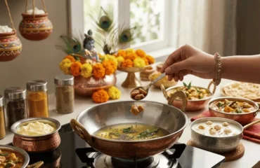 Hing for Janmashtami festive Indian food preparation