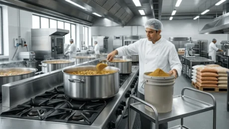 Hing for institutional kitchens and large-scale foodservice preparation Hing for institutional kitchens and large-scale foodservice preparation