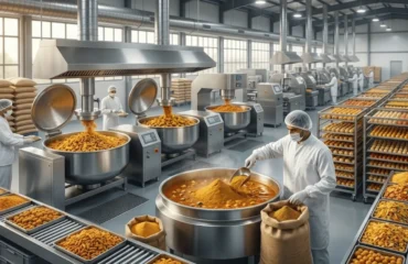 Hing for large-scale food production and festive food manufacturing