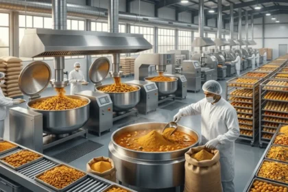 Hing for large-scale food production and festive food manufacturing