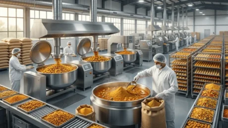 Hing for large-scale food production and festive food manufacturing Hing for large-scale food production and festive food manufacturing
