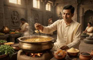 Hing in Temple Food Preparation and Traditional Indian Cooking
