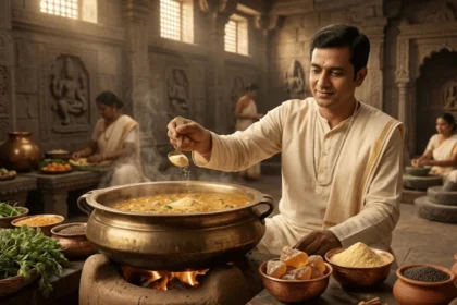 Hing in Temple Food Preparation and Traditional Indian Cooking