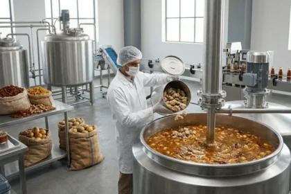 Hing in chutney manufacturing and commercial food production