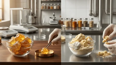Resin Percentage in Hing and Its Effect on Quality